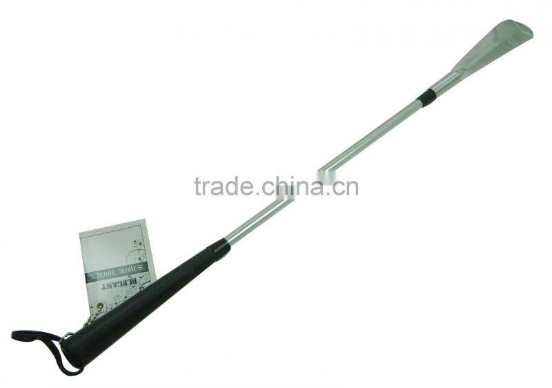 Stainless steel luxury extended shoe horn