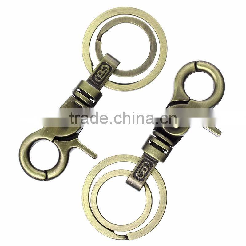 Wholesale Antique Bronze Key Chain Lobster Swivel Clasps For Key Ring