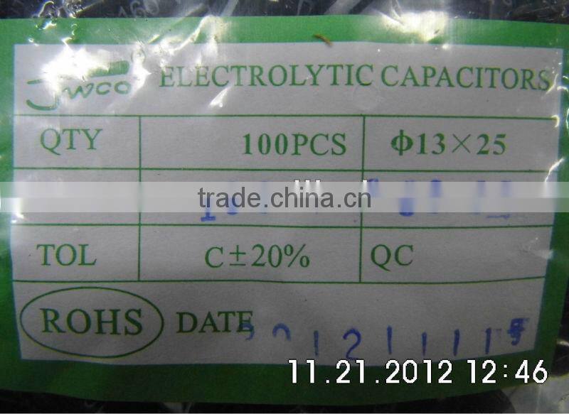 electrolytic capacitor 047uf50v 4x7