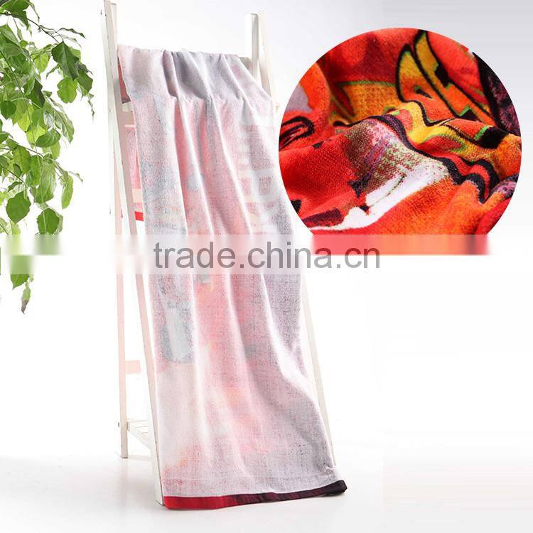 100% Cotton Printed Compressed Beach Towels