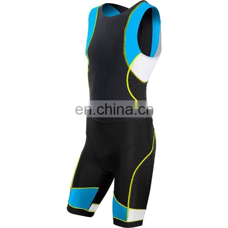 Invisible Zipper quality sublimated triathlon cycling wear