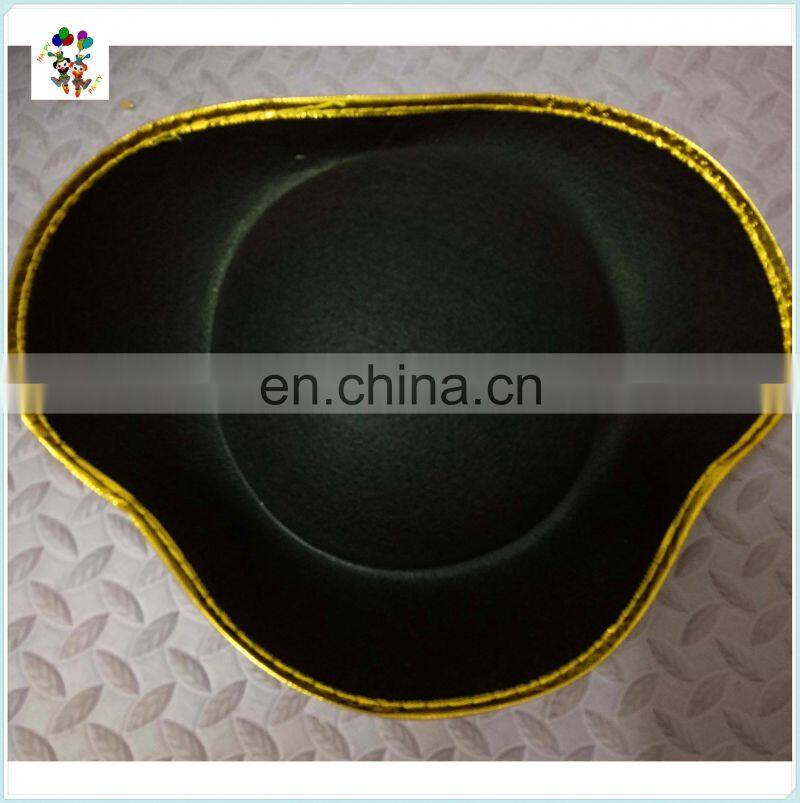 Cheap Felt Party Fancy Dress Kids Cowboy Hats with Badge HPC-0296