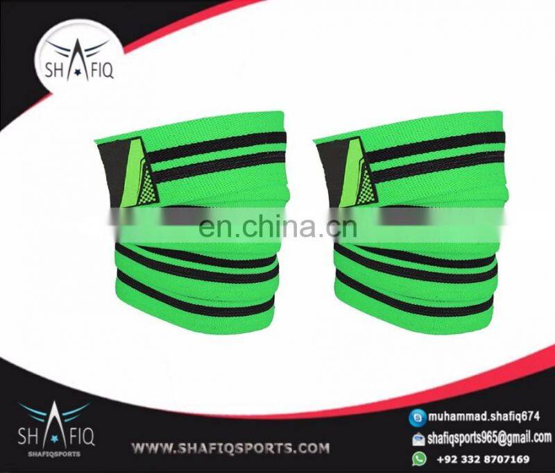 Weight Lifting Wholesale Crossfit Gym Training Knee Wraps 2 Meter