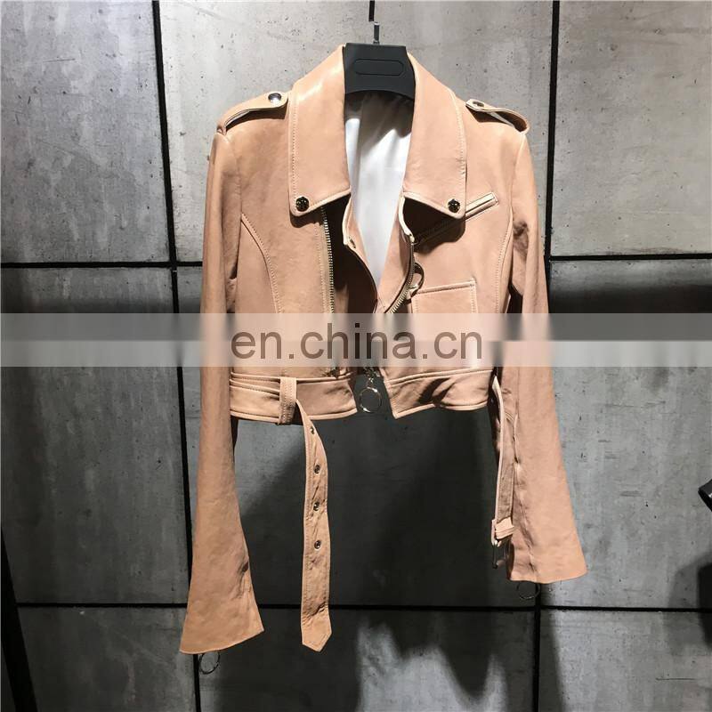 2017 Modern Design Top Quality Oem Custom Jackets Spring Autumn Leather Jacket Export