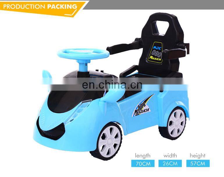 Hot sale cheap price best quality colorful sliding ride on car 2018