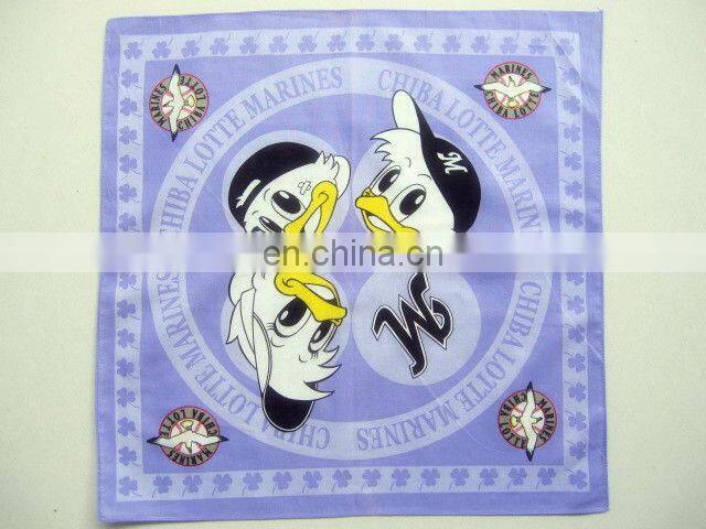 beautiful design for children's printed cotton handkerchief