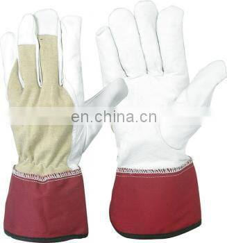 Cowhide suede Leather Gloves 707 working gloves