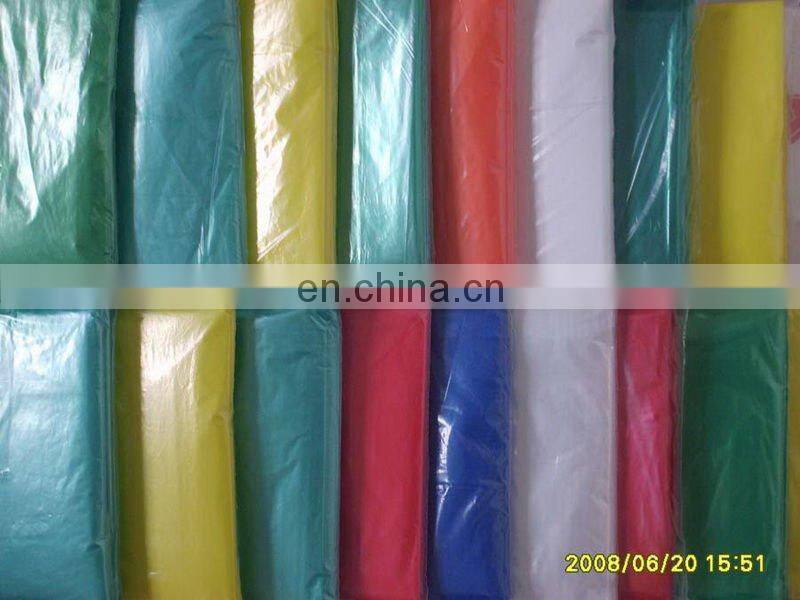 pe disposable poncho