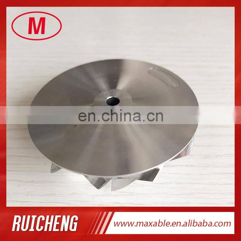 TD04HL reverse 6+6 blades 47.10/63.40mm turbo milling/aluminum 2618/billet compressor wheel