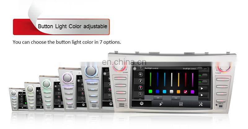 8 inch special capacitive touch screen car Radio GPS Navigation for Camry 2007-2011