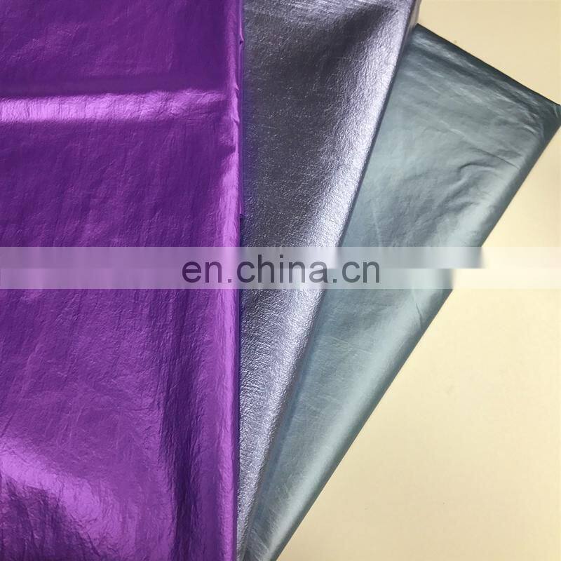 Waterproof Crepe Nylon Taffeta Fabric with Foil Printing for Down Coat