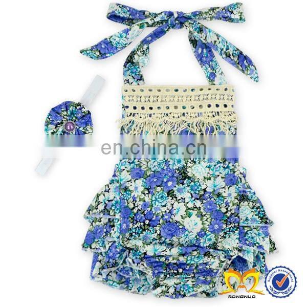 Trendy Summer Red Sequin Infant Toddlers Clothing 4th Of July Girls Dress Cheap Infant Clothing Rompers Baby Clothes Romper