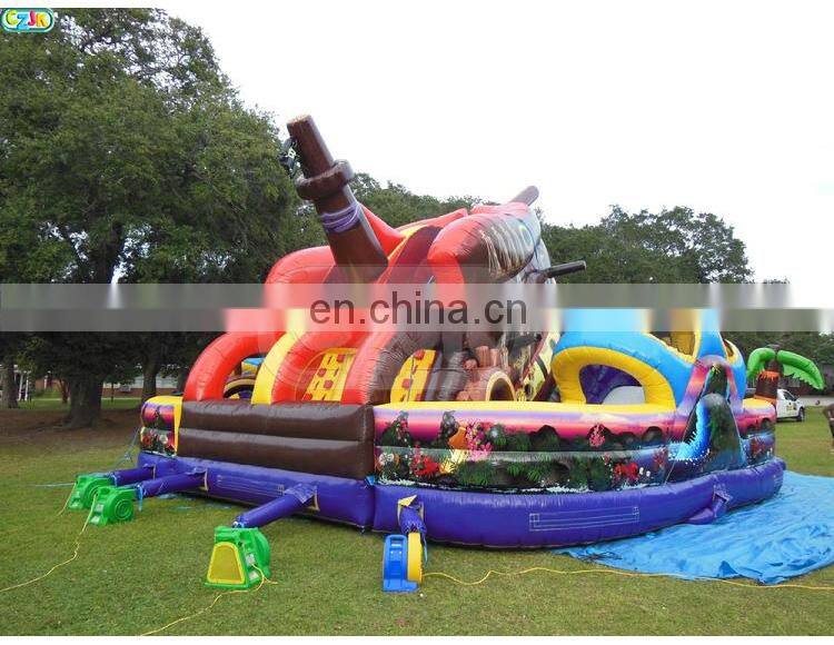 giant pirate ship commercial grade cheap price high standard large inflatable funcity
