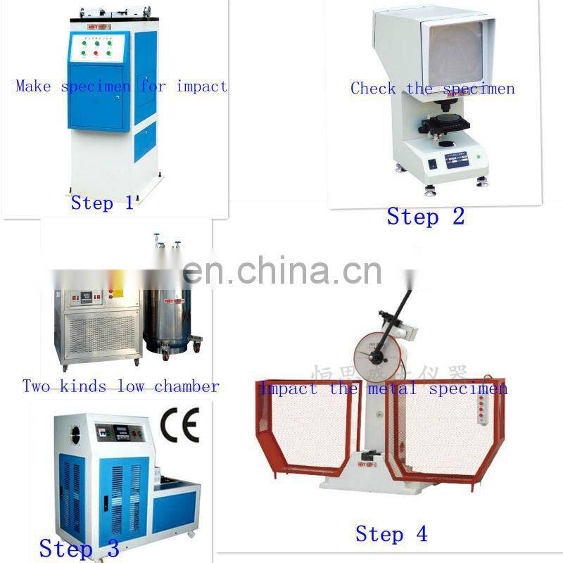 CST-50 U/V Notch Projector/pendulum impact tester/physical testing machines