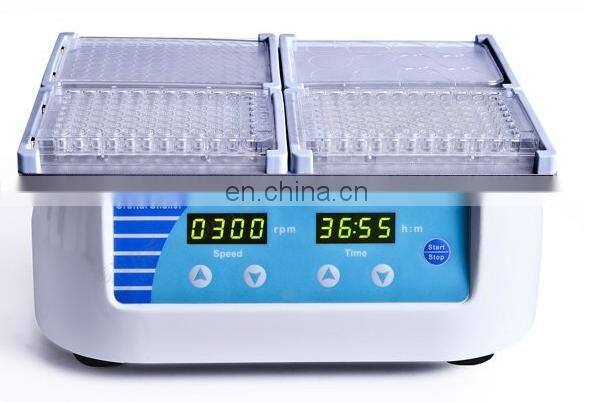 Digital microplate orbital laboratory shaker incubator price