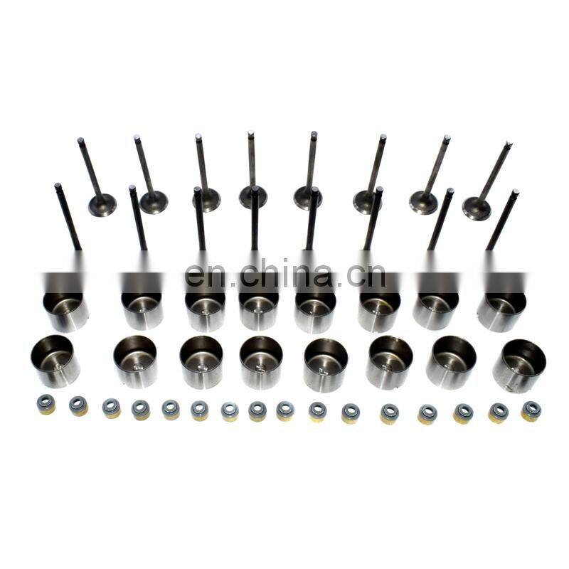 Intake Exhaust Valves & Stem Seals Kits + Hydraulic Lifters For Hyundai Kia