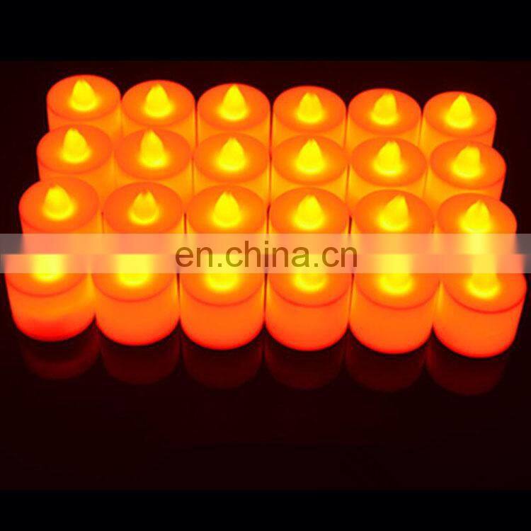2020 amazon best seller wedding decorative colorful small led candles for wedding proposal