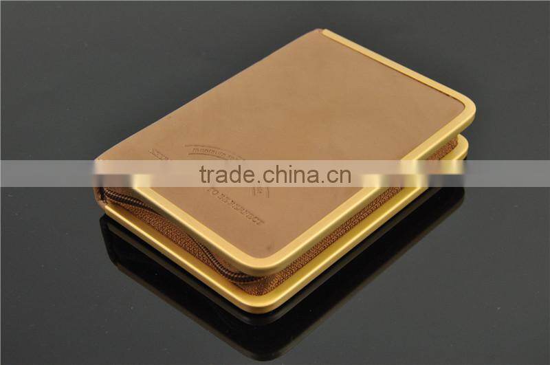 High Quality Cheap Sewing Professional Manicure Set with Exquisite Handle Use Leather Case