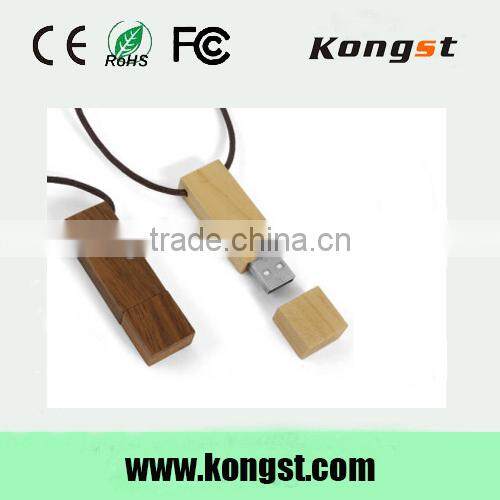 32g Rectangle,Stick Style and USB 2.0 Interface Type wooden usb flash drive
