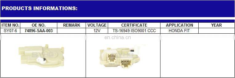 NEW 74896-SAA-003/74896 SAA 003/74896SAA003 Auto Door Lock Actuator Compatible with Honda FIT