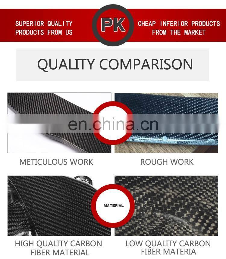 Carbon fiber Car Spoiler for Mercedes Benz W205 C63 AMG Coupe 2-Door 15-17