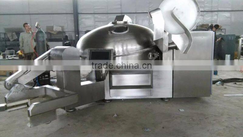 meat Vacuum bowl cutter with 125L