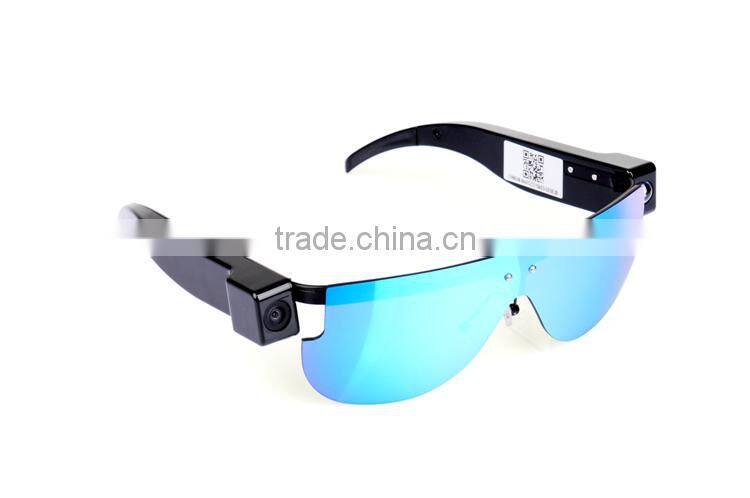 720P Wifi Action Camera Hidden sunglasses camera Can support 4 client software online the same time 3gp camera sunglasses