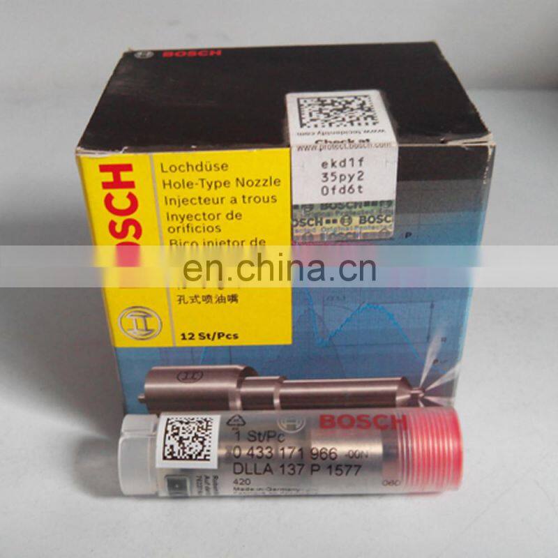 Genuine injector nozzle DLLA137P1577,0433171966