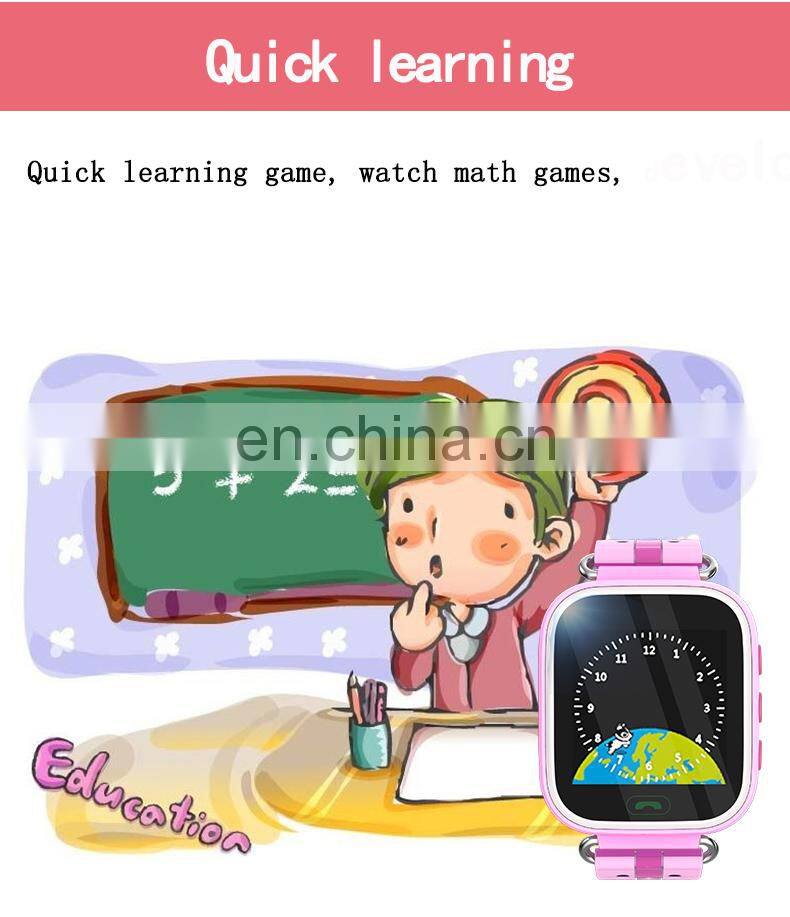 YQT China factory Wholesale Children Kids Smartwatch 2G SIM Card GSM Smart Watch For Kids Q523 Q90