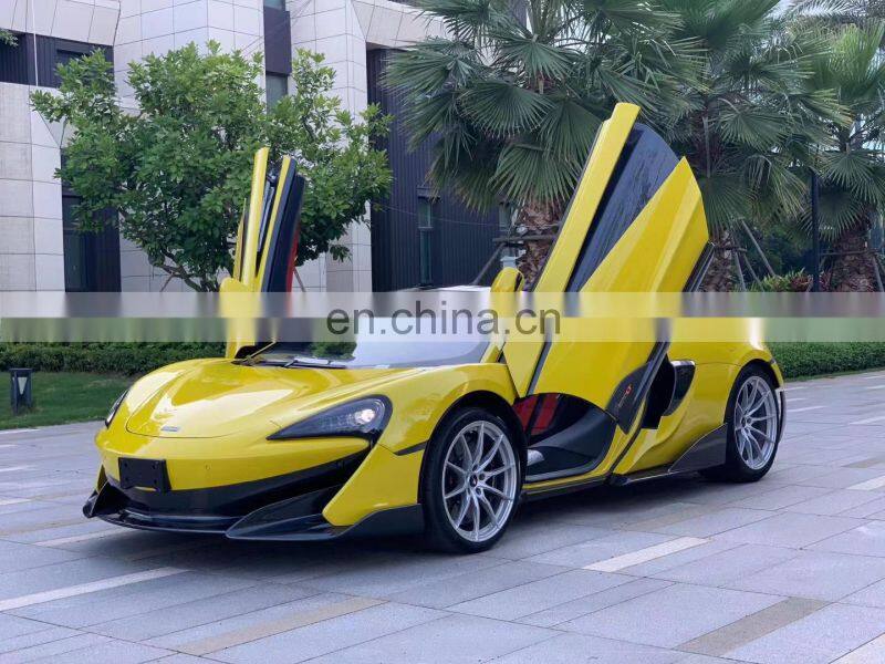 Runde Carbon Fiber Front Bumper Rear Bumper Side Skirt Spoiler Hood For Mclaren 540C 570S Upgrade 600LT Style Body Kit