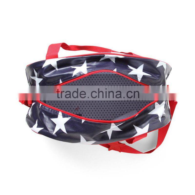 kids polyester sports gym bag kids duffel bag