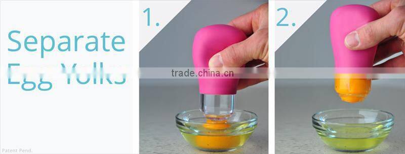 KH 100% Trade Assurance Easy Use Silicone Egg Separator