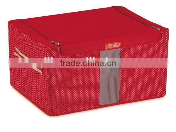 Callia oxford storage box with PVC window folding living box