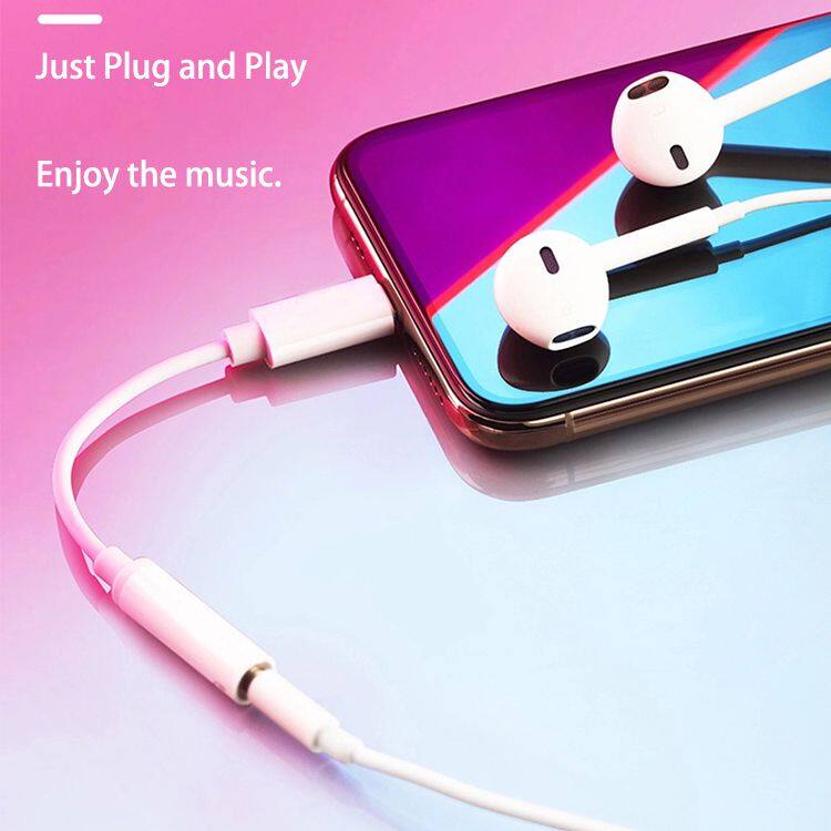 enfriador iphone aux 35mm audio jack to mfi lightning adapter