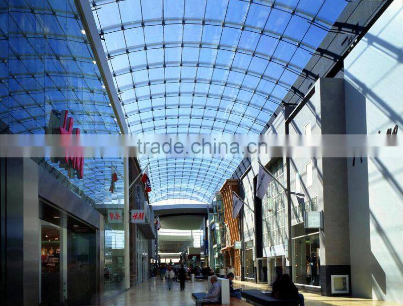 Excellent Industrial Steel Structure Buildings Atrium Roof