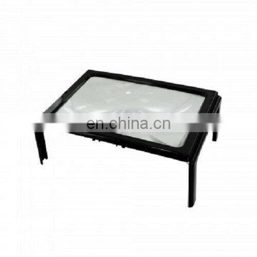 3X LED Lighted Table Magnifier Magnifying Glass Lamp A4 Reading Aid Loupe