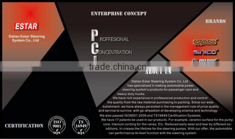 Replacement Parts Power Steering Pump Applied For TOYOTA COROLLA 94852766 44320-12322