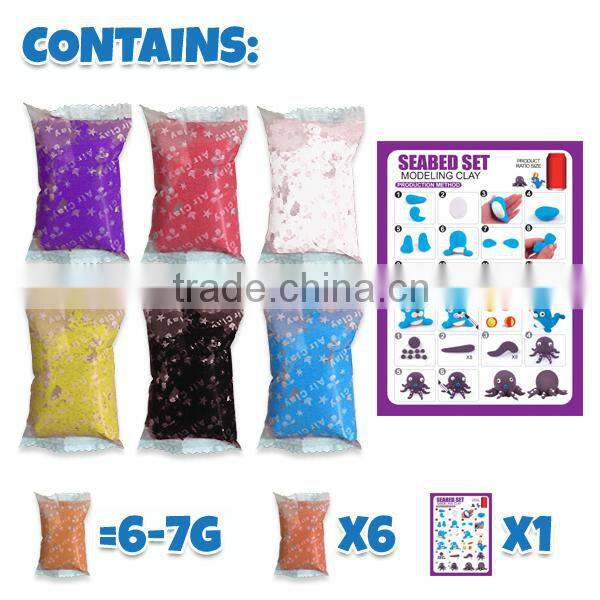 factory directly selling modelling clay air dry play dough set diy modelling clay kits