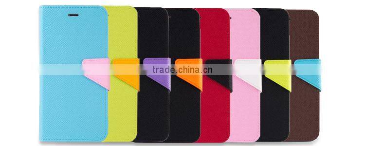 Factory Wholesale leather phone case for iphone 6 plus case phone accessory
