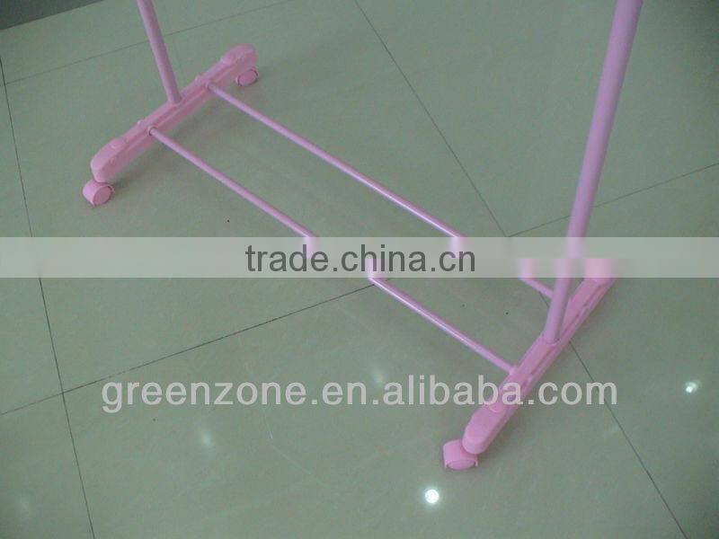 Cloth Rack PP CASTERS CHROME PLATING LYC-001