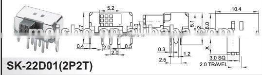 Mini on off single phase circuit breaker