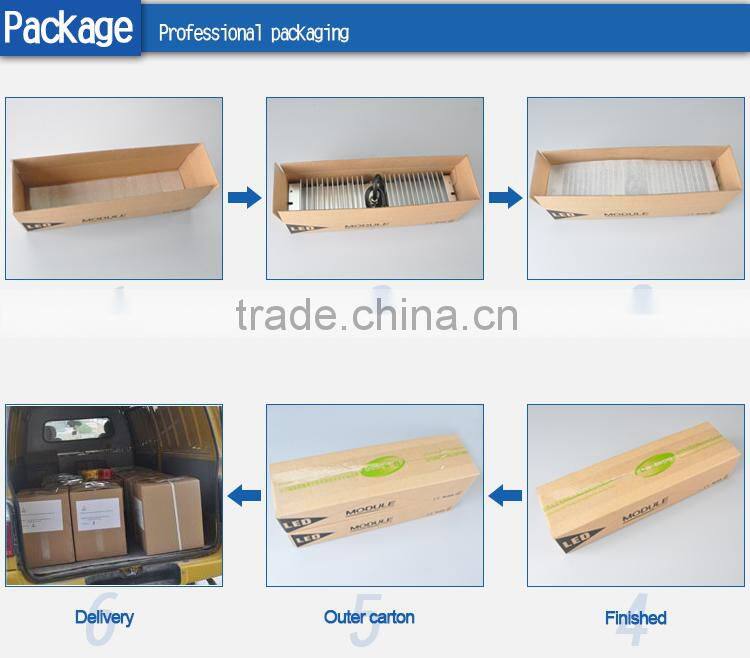 extrusion aluminum 70*140 lens led street light module 30w without driver