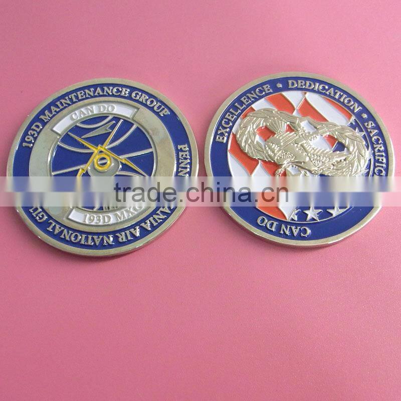 customized russia coin 3D falcon logo coin
