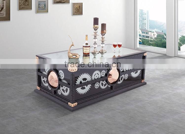 The new design of stainless steel 2016 KTV coffee table