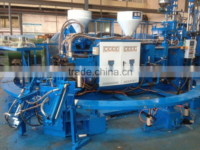 Double colors Rain boot injection machine