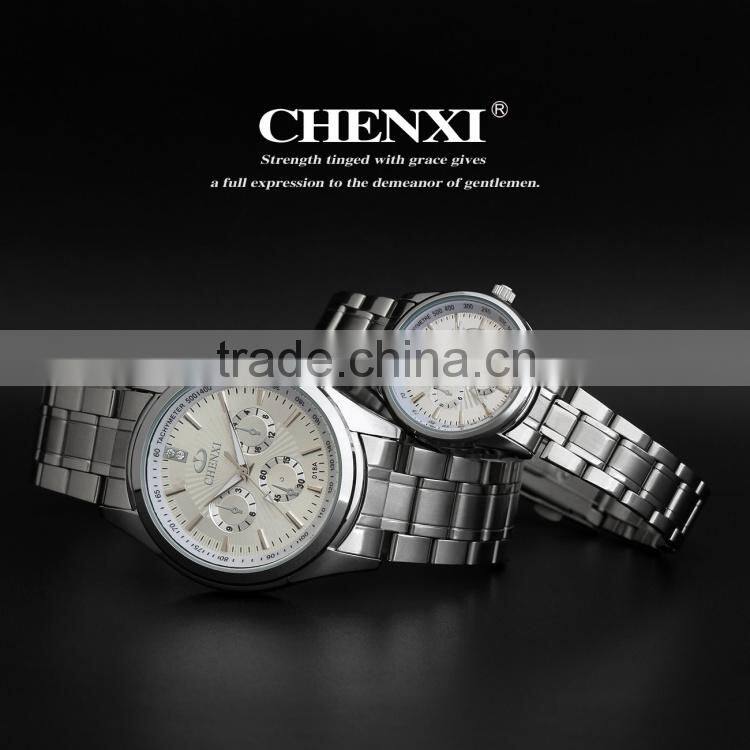 2015 Fashion Curren watches sport stainless steel waterproof Japan quartz Movt 018AM&LS