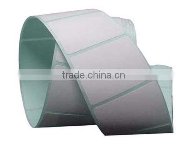 blank white paper material inkjet label roll