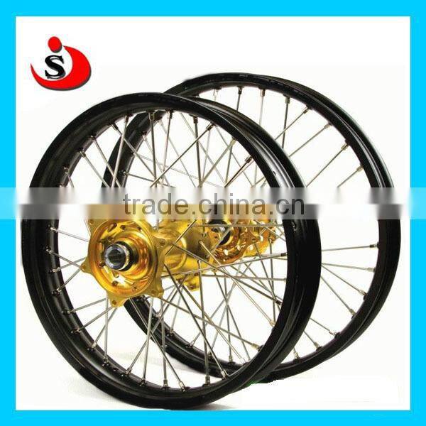 Spoked Motorcycle Rim With Different Colors 36 32 Holes