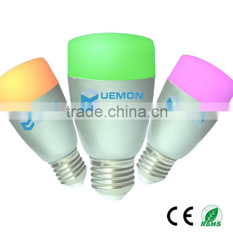 Supply smart led light bulb 7W smart phone control wifi led bulb