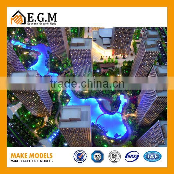 Building model making for construction & real estate model